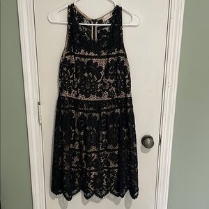 Altar'd State Black Lace Dress-like NEW!